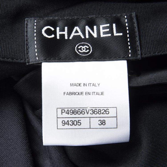 Chanel Pearl Embellished Button Detail Long Sleeve Blouse - Picture 7 of 8